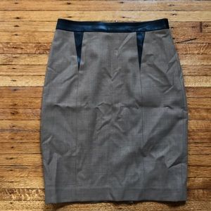 Club Monaco wool pencil skirt